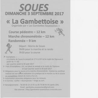 La Gambettoise le dimache 4 septembre