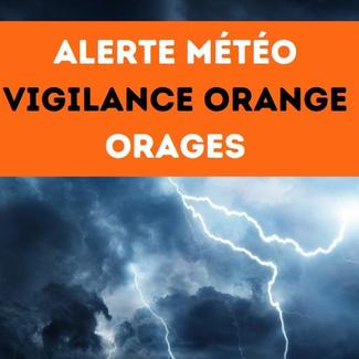 Vigilance orange orages