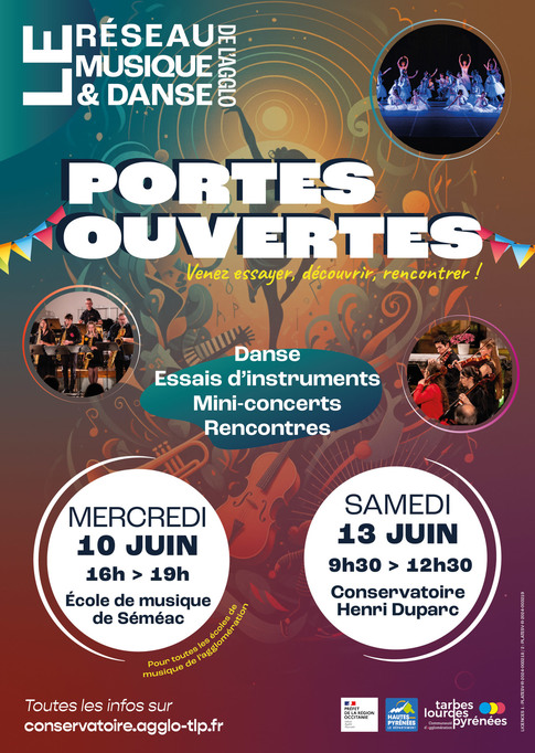 Inscription école de musique et de danse de l'agglo  2026 / 2027