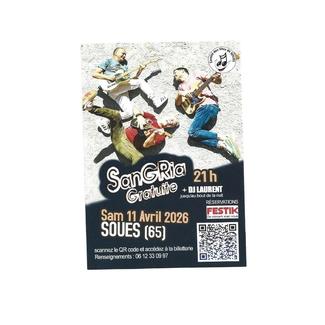 Concert Sangria Gratuite  du Comité des Fêtes