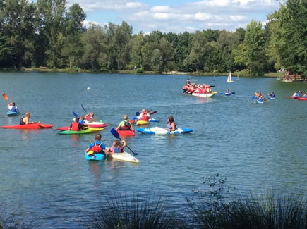 Découverte du Kayak à la Fête du Sport au Lac de Soues