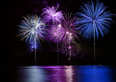 Bal du 14 juillet à 22h45 sur le Lac de Soues