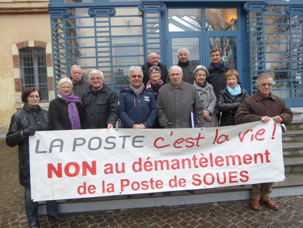 les élus se mobilisent pour sauver la poste