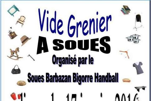 Vide grenier du "Soues Barbazan Bigorre Hand Ball"