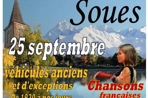 vide grenier et expostion de  véhicules anciens de 1930 à nos jours 