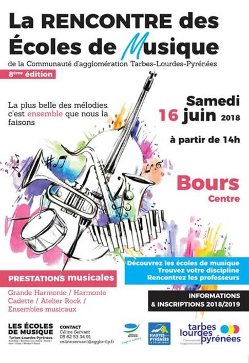 affiche 8è édition rencontre écoles de musique