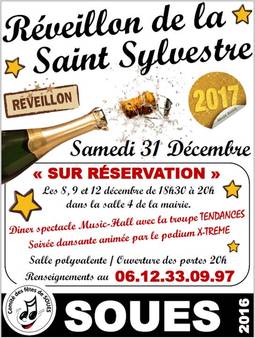 Affiche du reveillon