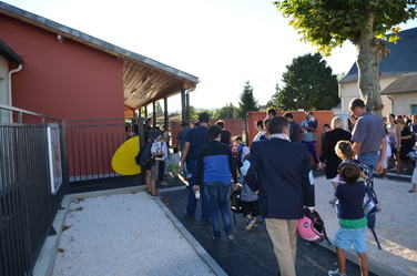 Rentrée  a l'école élémentaire de Soues